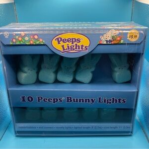 Peeps Lights Blue Bunny String Lights